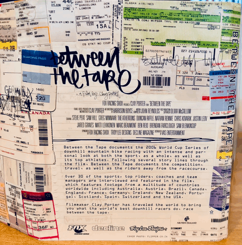 Between The Tape (DVD 2007) Clay Portier Sports/UCI World Cup NR *GR1 image 1
