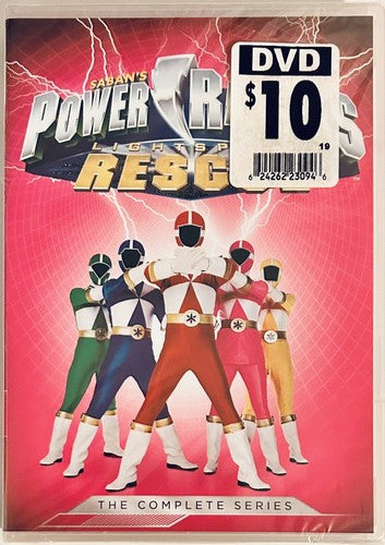 Power Rangers Lightspeed Rescue The Complete Series (DVD, 2013) 5-Disc Saban NEW image 0