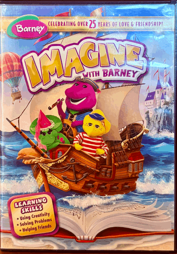 Barney Imagine with Barney (DVD 2013) Children HIT En/Sp eOne*NW1 image 0