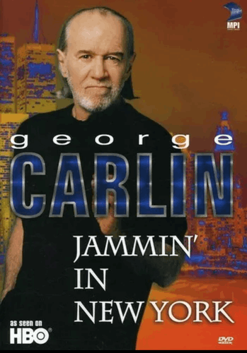 George Carlin: Jammin' in New York (DVD 1992) Region Free Full Frame MPI OOP NEW image 0