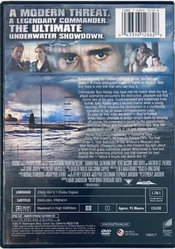 USS Poseidon: Phantom Below (DVD, 2006) Bilingual Catherine Dent w/ Insert **GR3 image 1