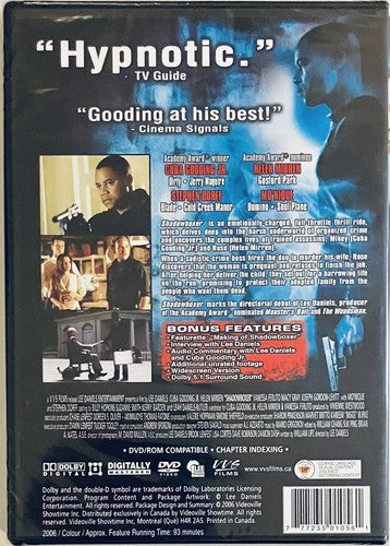 Shadowboxer (DVD, 2005) Cuba Gooding Jr Action Crime VVS Films Brand NEW *GR1 image 2