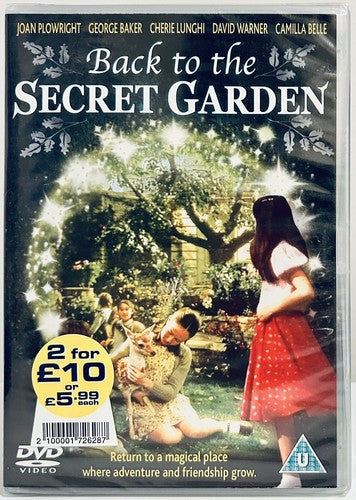 BACK TO THE SECRET GARDEN (DVD, 2010) Joan Plowright *PAL Region 0 Brand NEW*GR1 image 0