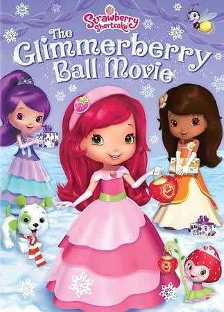 Strawberry Shortcake: The Glimmerberry Ball Movie (DVD 2010) Kids Pink Case *DS1 image 0