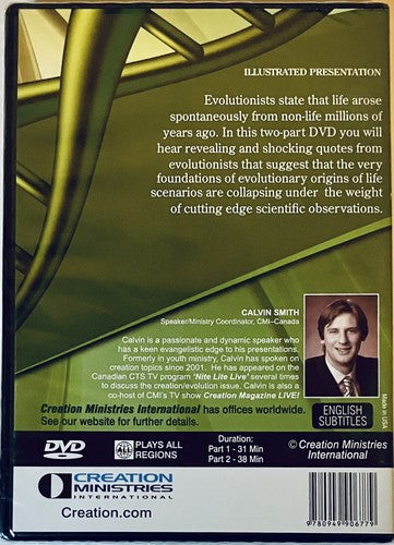 Codes and Creation DVD Creation Ministries Documentary Evolution BRAND NEW *WD1 image 1