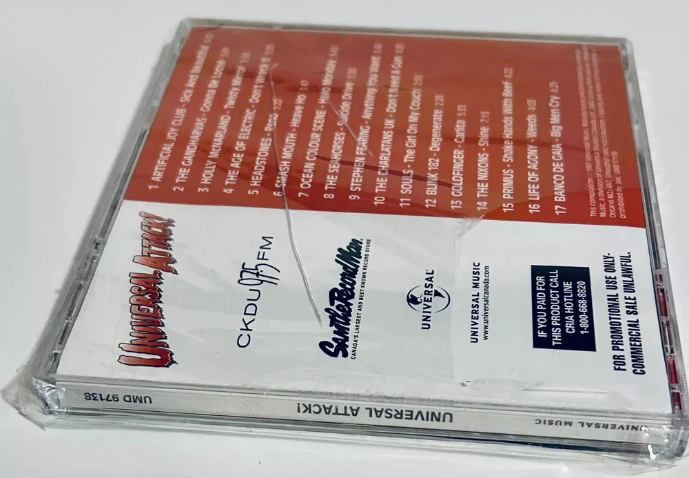 Universal Attack Vol.1 (CD 1997) OOP *w/ Damage to Case/Plastic* Brand NEW image 2
