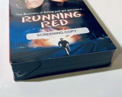 Running Red VHS 2000 Jeff Speakman Angie Everhart Action Screener ULTRA RARE*RG3 image 1