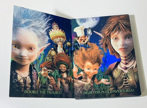 Arthur 2 & 3: The New Minimoys Adventures DVD 2 Disc w/ RARE Slipcover OOP *RG3 image 2