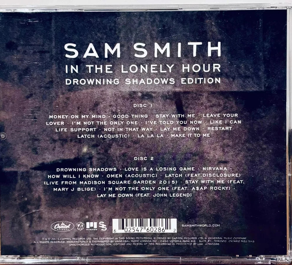 In the Lonely Hour by Sam Smith (CD, 2014) 2-Disc Set Capitol Pop R&B *BDP image 1