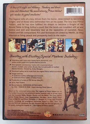 The Legend of Prince Valliant - The Complete Series: Vol. 2 (DVD, 2007) RARE OOP image 2