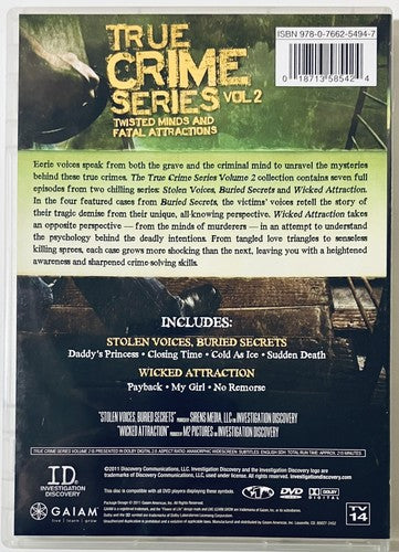True Crime Series, Vol. 2: Twisted Minds and Fatal Attractions (DVD, 2011) *RG3 image 1