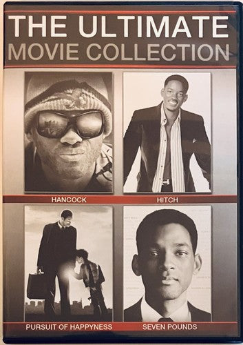 The 4-Movie Leading Men Collection Will Smith DVD Pursuit Of Happyness Hitch image 0