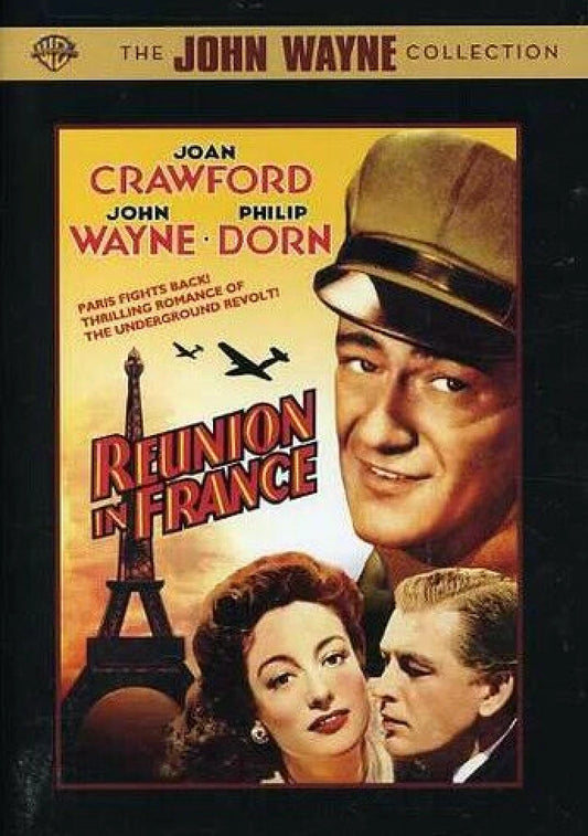 Reunion in France (DVD 2007) 1942 The John Wayne Collection War/Drama B&W image 0