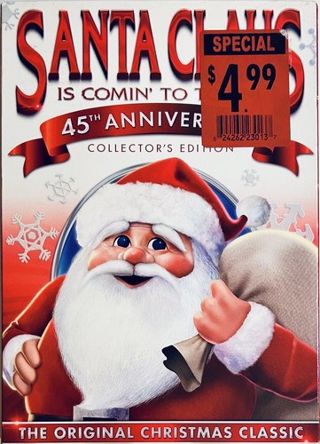 Santa Claus Is Coming To Town (DVD, 1970) w/ Slipcover Collector's Edition NEW image 0