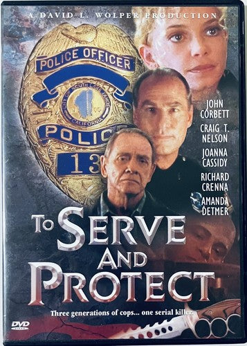 To Serve And Protect (DVD 2003) w/ Insert Craig T. Nelson Full Screen RARE *RG3 image 0