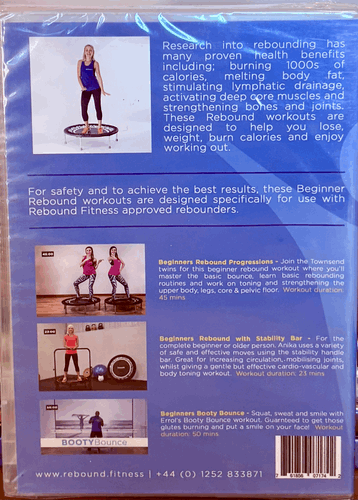 Beginners Bounce Mini Trampoline Compilation (DVD) Fitness Brand NEW *NW1 image 1