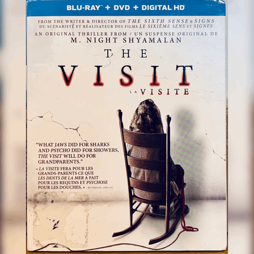 The Visit (Blu-ray ONLY, 2016) w/ Slipcover Horror Shyamalan *GR1 image 0
