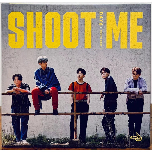 Day6 Youth Part 1 Shoot Me (CD 2018) w/ Book Studio J K-Pop*BDP image 0