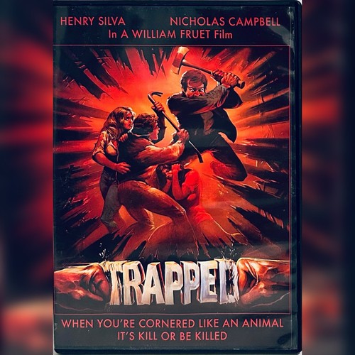 Trapped (DVD 1982) Code Red Thriller [aka. Killer Instinct] Thriller OOP *BF1 image 0