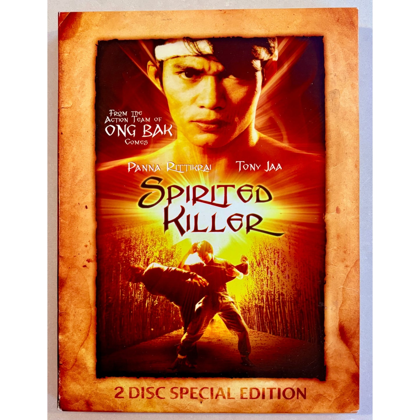 Spirited Killer (DVD, 1994) Action/Martial Arts Tony Jaa w/ Slipcover EN/TH