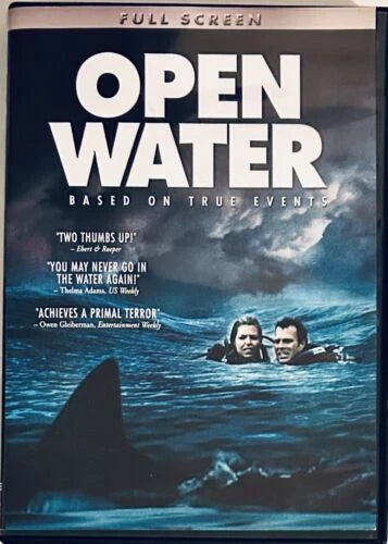 Open Water (DVD, 2004) Full Screen Horror Thriller Shark Lionsgate *NE1 image 0