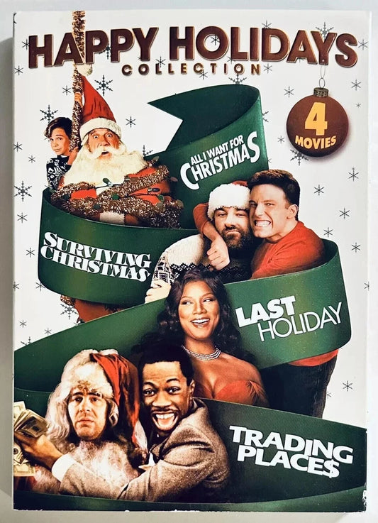 Happy Holidays Collection (DVD, 2011) w/ Slipcover Christmas/Comedy 4-Disc Set image 0