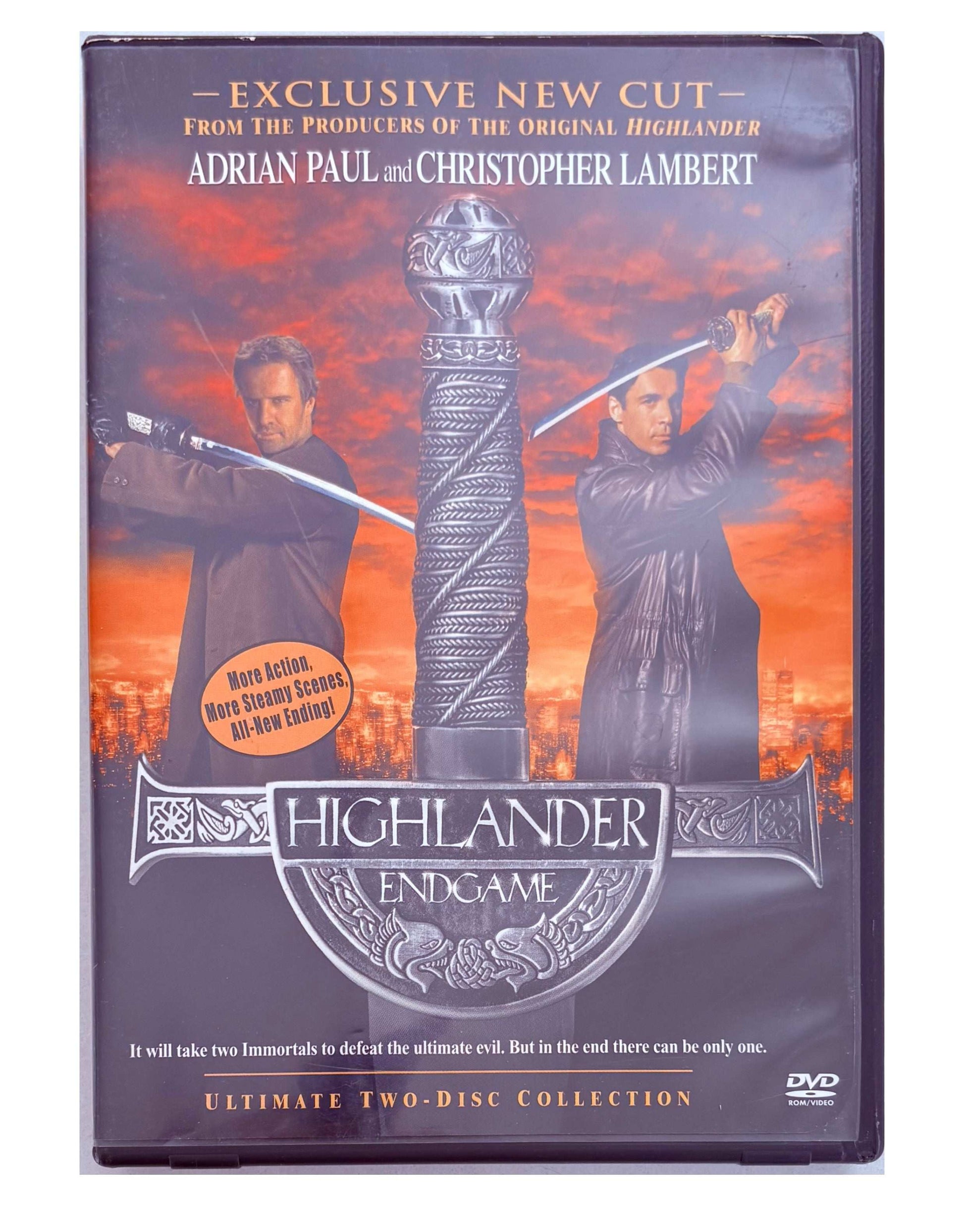 Highlander End Game (DVD, 2000) Sci-Fi, Action, Fantasy Christopher Lambert