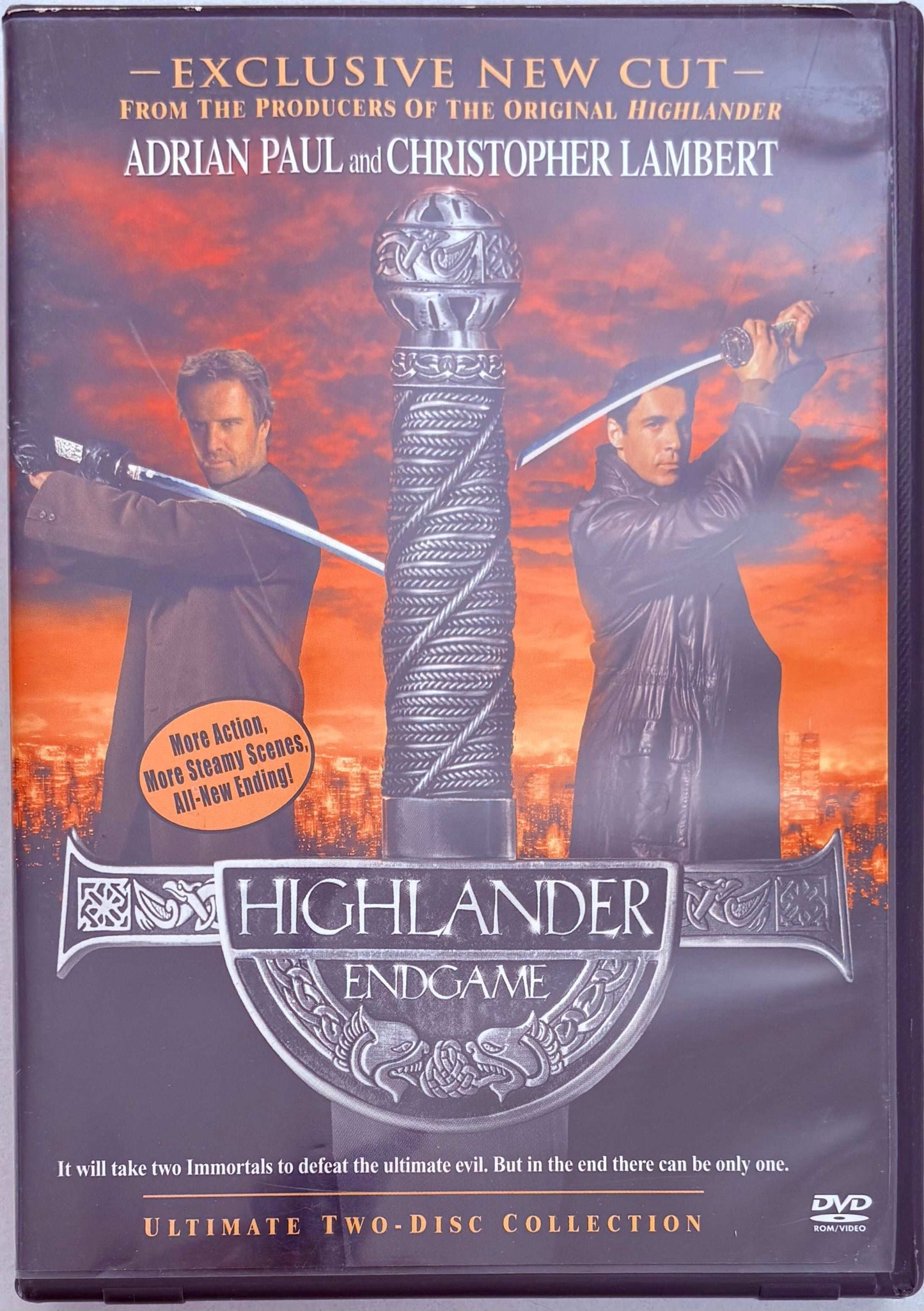 Highlander End Game (DVD, 2000) Sci-Fi, Action, Fantasy Christopher Lambert