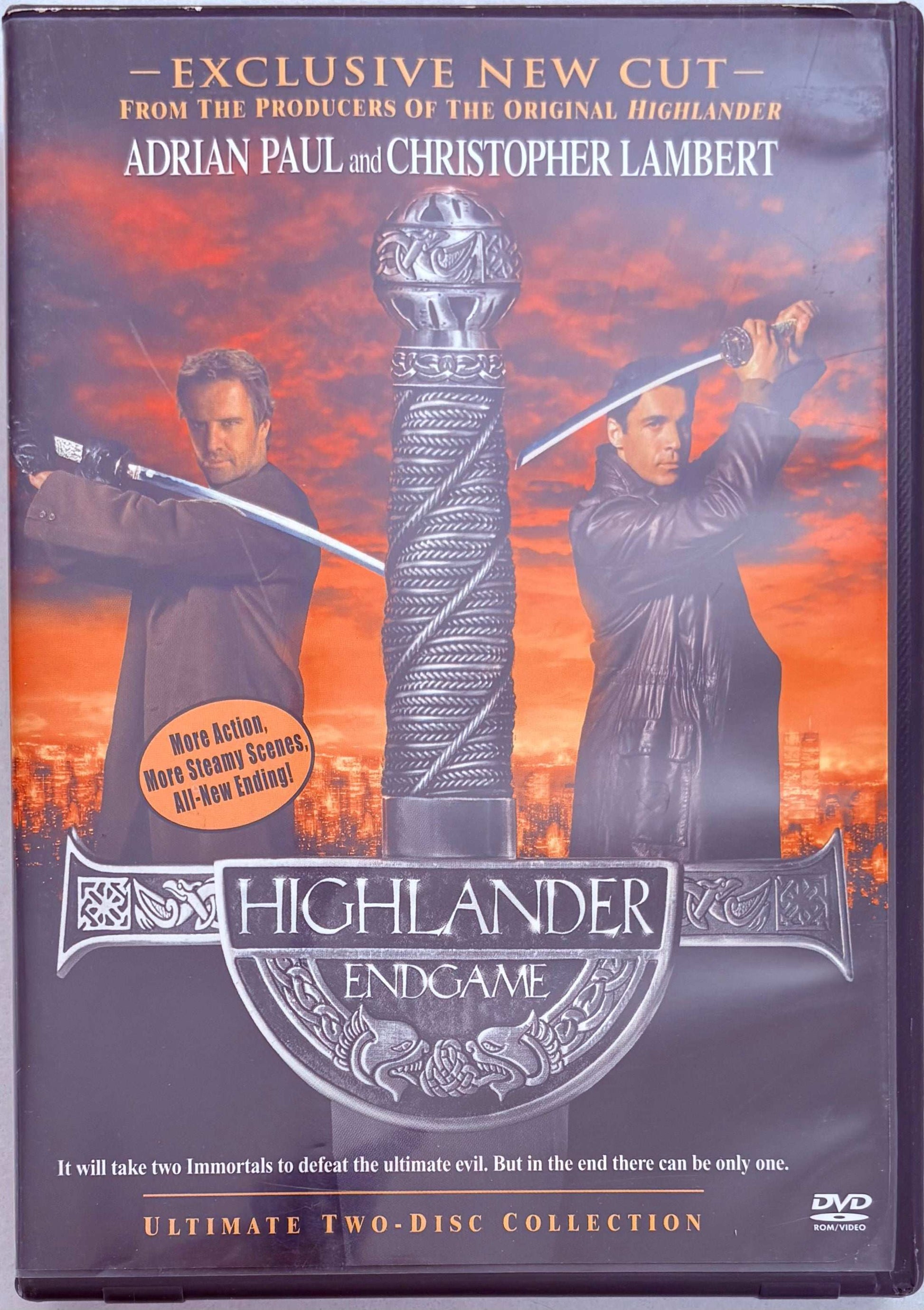 Highlander End Game (DVD, 2000) Sci-Fi, Action, Fantasy Christopher Lambert