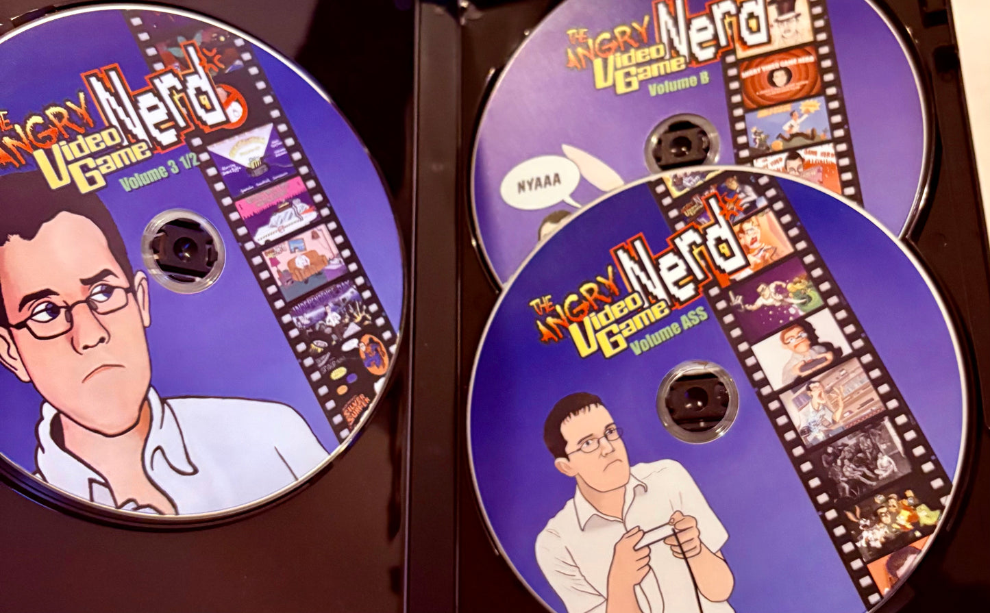 The Angry Video Game Nerd AVGN Volume 2 (DVD 2008) 3 Disc-Set