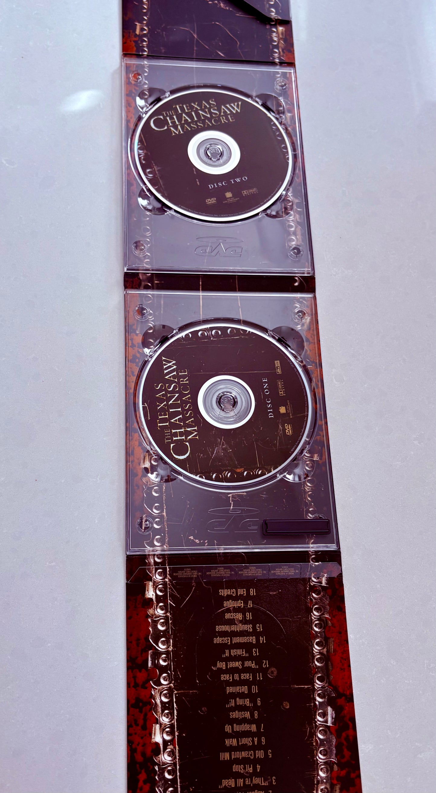 The Texas Chainsaw Massacre (DVD 2003) New Line Platinum Series Horror Jessica Biel OOP