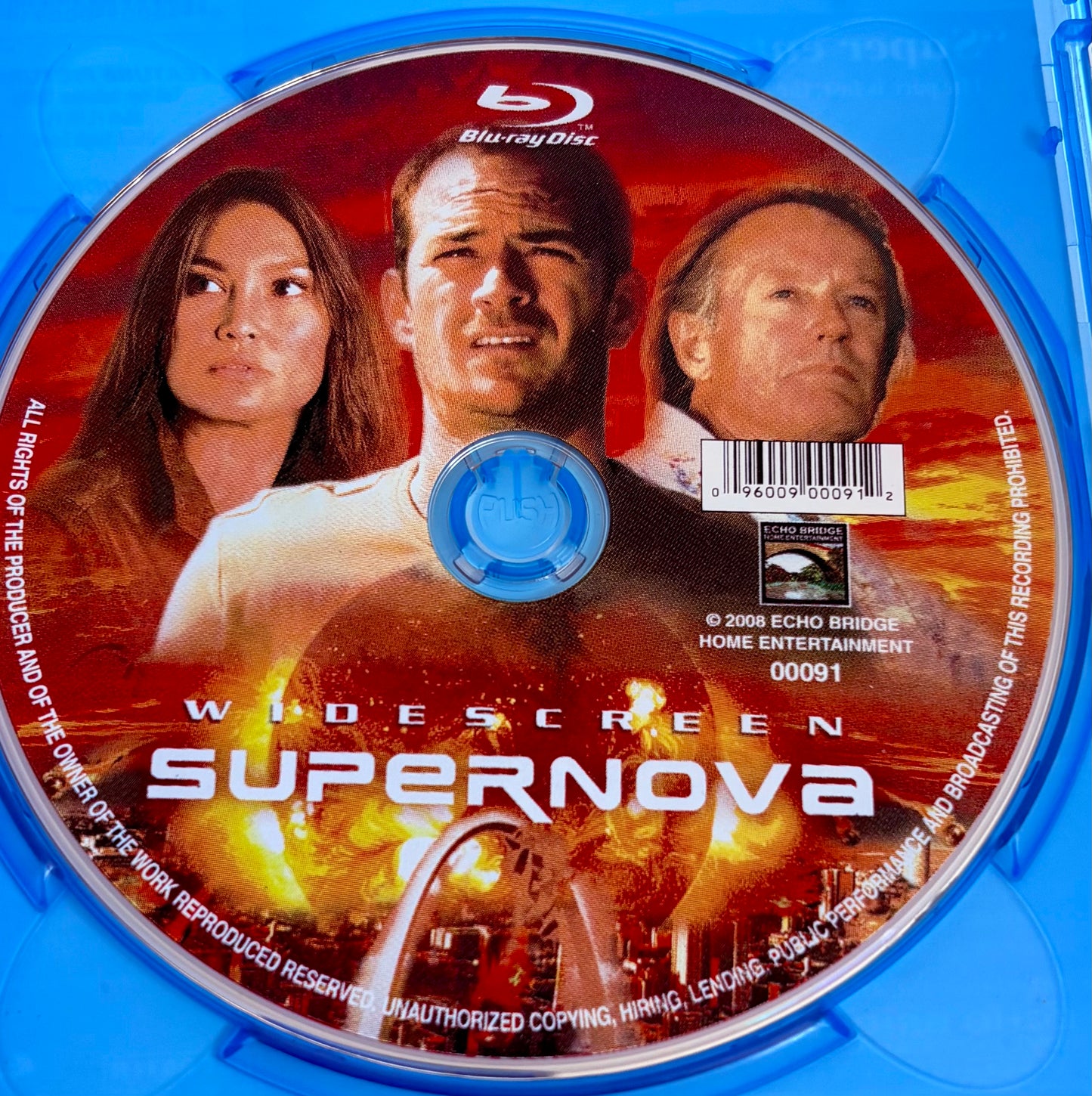 Supernova The Complete Miniseries (Blu-ray, 2004) Hallmark Luke Perry SciFi, Adventure