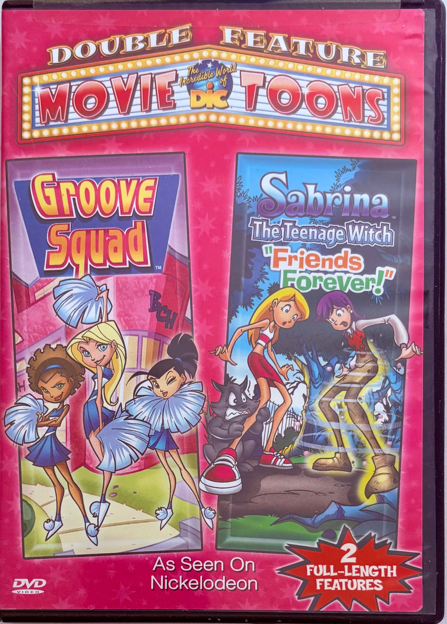Grove Squad/Sabrina The Teenage Witch Friends Forever (DVD, 2002) Double Feature Animation