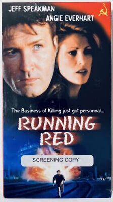 Running Red VHS 2000 Jeff Speakman Angie Everhart Action Screener ULTRA RARE*RG3 image 0