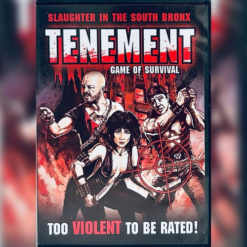 Tenement - Game of Survival (DVD 2003) w/ Insert Horror Shriek Show 1985 NR*GR1 image 0