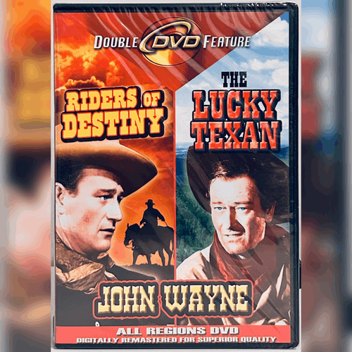 Riders of Destiny The Lucky Texan (DVD, 2006) John Wayne Slimcase Brand NEW*001 image 0