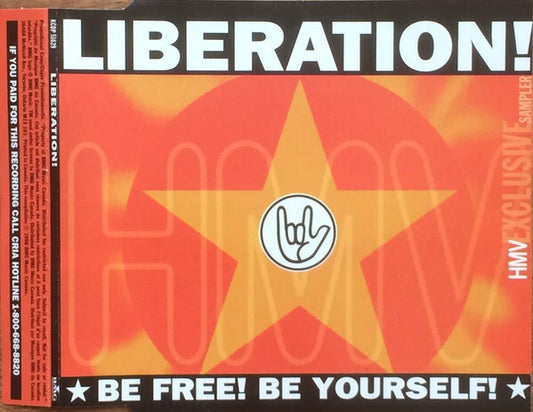 Liberation! Be Free! Be Yourself! - Various (CD, 1998) HMV Sampler *BX1 image 0