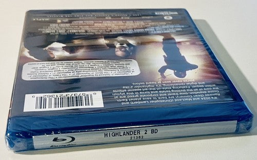 Highlander 2 (Blu-ray, 2010) Lionsgate Sci-Fi Action RARE OOP Brand NEW *GR3 image 2