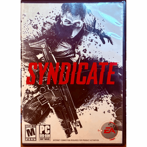 Syndicate (PC DVD-ROM, 2012) w/ Serial Number Sci-Fi/Action Game EA *NW1 image 0