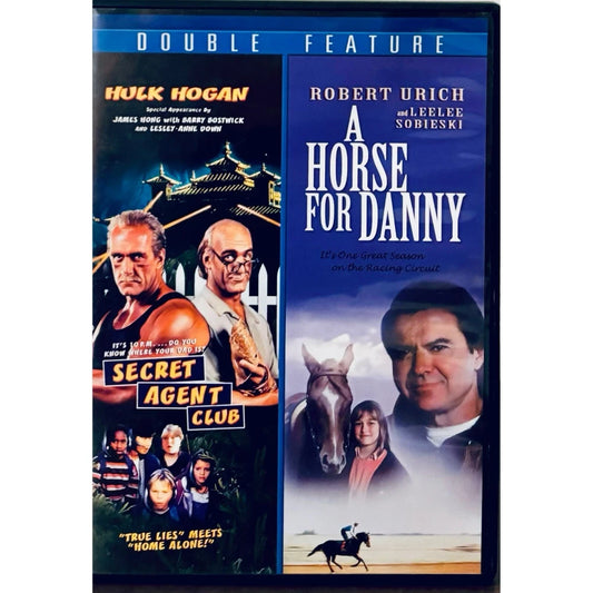 Secret Agent Club/A Horse For Danny (DVD 2008) 2-Disc Set Hulk Hogan EchoBridge image 0