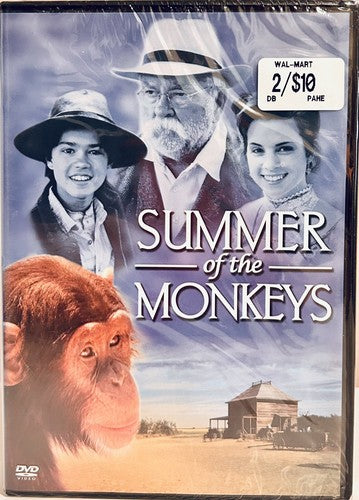 Summer of the Monkeys (DVD, 1998) Kaboom! Family/Drama Rare OOP Brand NEW *BF1 image 0