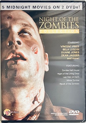 Night of the Zombies Collection (DVD, 2010) 2-Disc Set Horror Pop Flix Brand NEW image 0