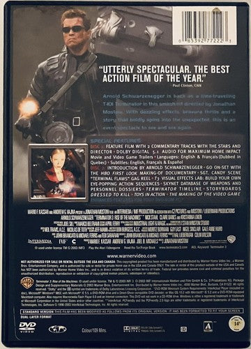 Terminator 3: Rise of the Machines (DVD,2003) 2-Discs w/ Insert VG Bilingual*GR3 image 3
