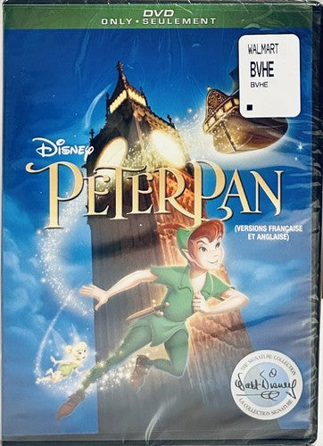Peter Pan (DVD, 1953) Adventure/Animation Walt Disney En/Fr/Sp Brand NEW*GR1 image 0