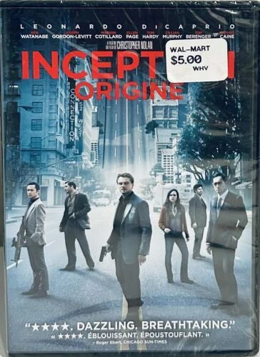 Inception (DVD 2010) Sci-fi/Action Leonardo DiCaprio Warner Bros NEW*001 image 0