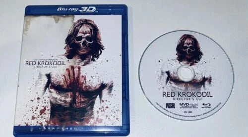Red Krokodil Blu Ray Director's Cut Blu Ray - MVD Tested RARE OOP image 0