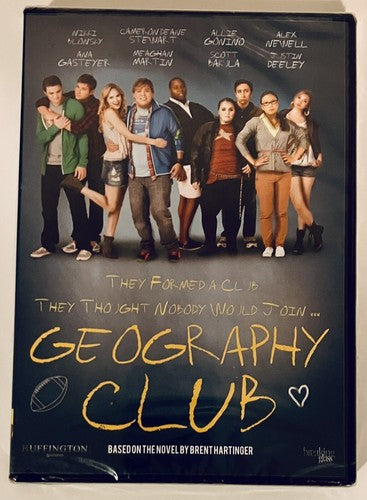 Geography Club (DVD 2013) Region 1 Widescreen BRAND NEW Brent Hartinger RARE OOP image 0