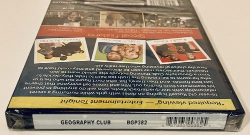 Geography Club (DVD 2013) Region 1 Widescreen BRAND NEW Brent Hartinger RARE OOP image 1