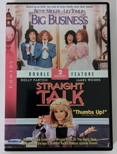 Big Business/Straight Talk DVD Double Feature MILL CREEK Dolly Parton image 0