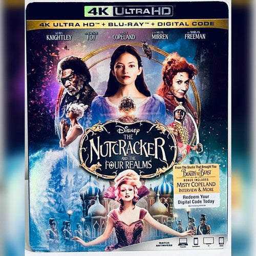 The Nutcracker and the Four Realms (4K UHD/blu-ray 2018) w/ Slipcover 2-Discs image 0